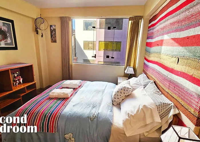 Apartamento Kuntur Wasi: Super Cómodo, Iluminado Y Céntrico *
