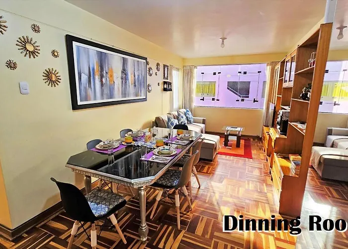 Kuntur Wasi: Super Cómodo, Iluminado Y Céntrico Apartamento Cusco